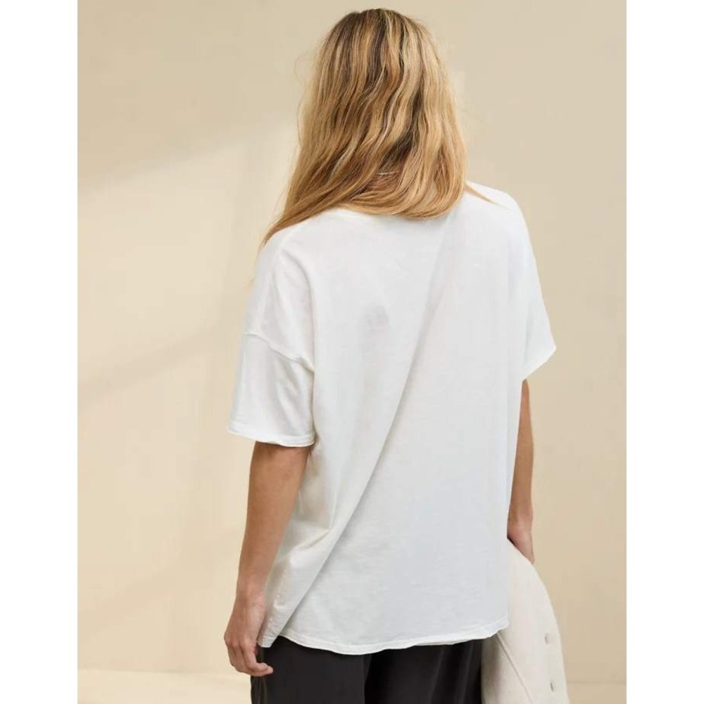 Aerie Peanuts Sally Brown Dance The Day Away Graphic Tee White XL NEW - Picture 2 of 8